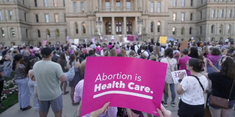 Several states see surge in women registering to vote following Supreme Court abortion ruling