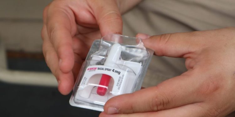 Narcan maker says over-the-counter nasal spray fast-tracked by FDA