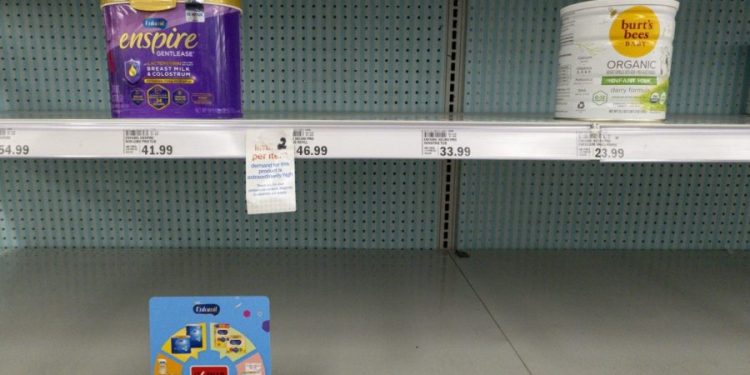 CDC to start tracking cases of bacteria tied to infant formula shortage