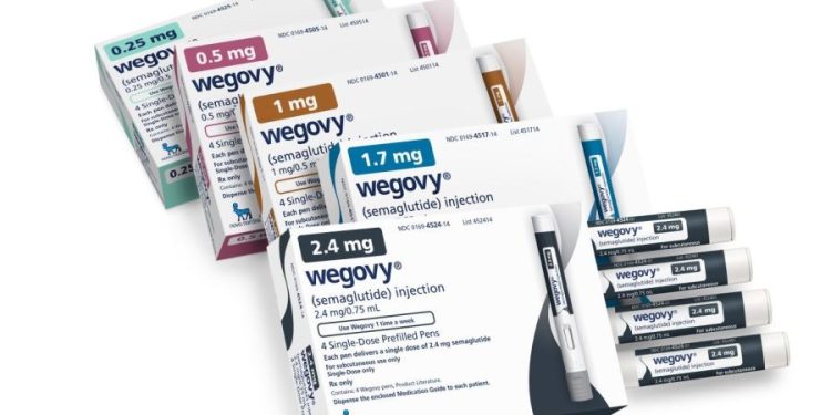 Weight loss drug Wegovy helps people with common type of heart failure, trial finds
