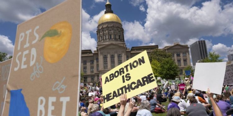 Georgia judge strikes down state’s six-week abortion ban