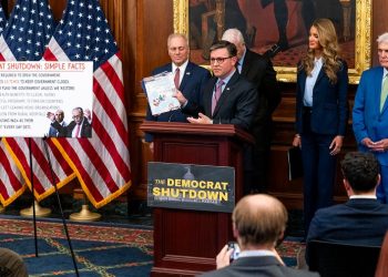 Speaker Johnson says GOP working on Republican health care plan amid shutdown